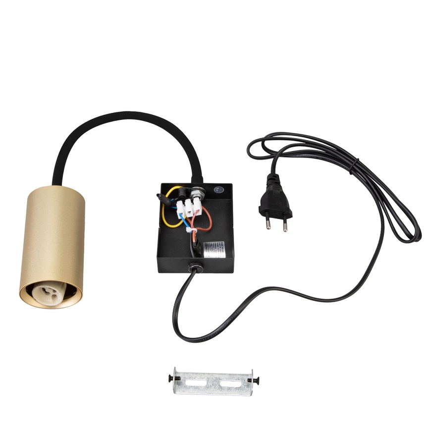 Brilagi - Flexibele wandlamp SELE 1xGU10/30W/230V zwart/goud