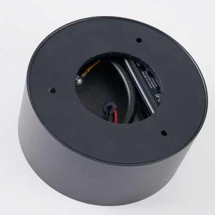 Brilagi - LED-plafondlamp voor badkamer FORIS LED/9W/230V Ø 9 cm antraciet IP44 CRI 90