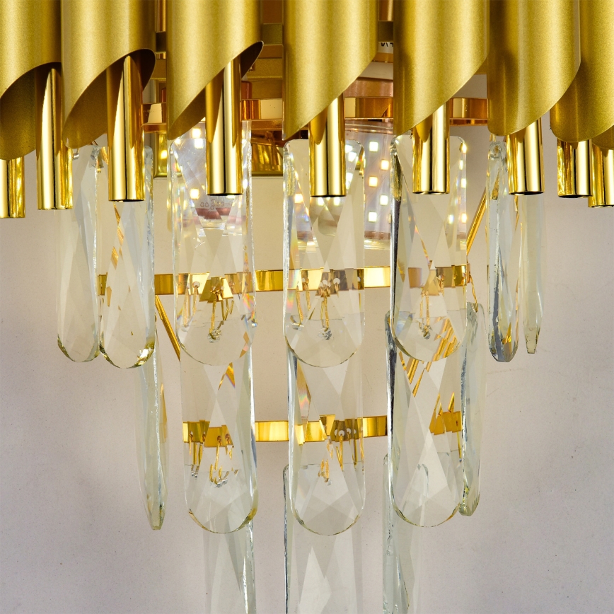 Brilagi - Gouden wandlamp ECLIPSE 2xE14/10W/230V