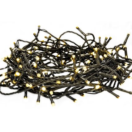 Brilagi - Guirlande de noël d'extérieur 300xLED/8 fonctions 35 m IP44 blanc chaud