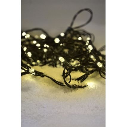 Brilagi - Guirlande de noël d'extérieur 300xLED/8 fonctions 35 m IP44 blanc chaud