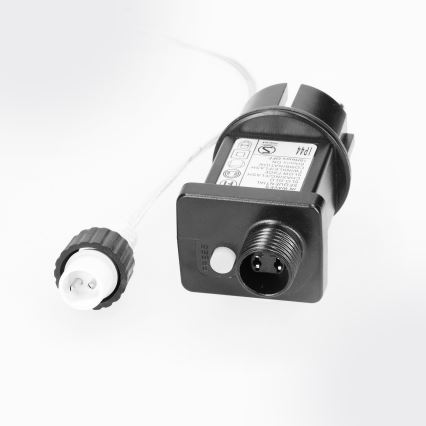 Brilagi - Guirlande LED de Noël extérieure 200 LED / 8 fonctions, 13 m, IP44, blanc chaud, effet glaçons