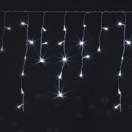 Brilagi - Guirlande de Noël LED d'extérieur 200xLED/8 fonctions 13x0,6m IP44 blanc froid