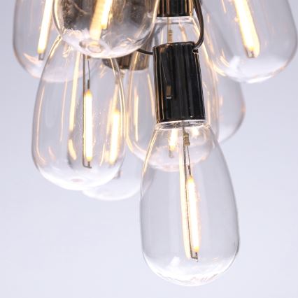 Brilagi - Guirlande de Noël LED extérieure 10xLED/3xAA 3,2 m IP44 blanc chaud