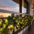 BRILAGI - Guirlande de Noël LED pour extérieur, alimentée par 3 piles AA, 300 cm, IP44