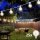 Brilagi - Guirlande décorative LED d'extérieur GIRLANDA, 25 ampoules E12 (0,6 W chacune), 230 V, 20 m, câble blanc, IP44, lumière blanc chaud