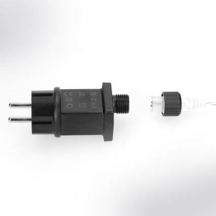 Brilagi - Guirlande LED d'extérieur 150 LED 5 m IP44 blanc chaud effet feu d'artifice