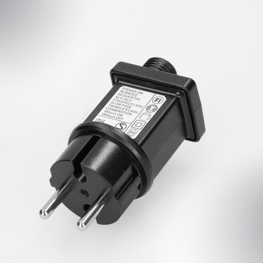 Brilagi - Guirlande LED d'extérieur 400 LED / 8 fonctions, 23 m, IP44, blanc froid