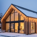 BRILAGI - Guirlande lumineuse LED de Noël extérieure 720 LED/8 fonctions 24m IP44 blanc chaud effet stalactites