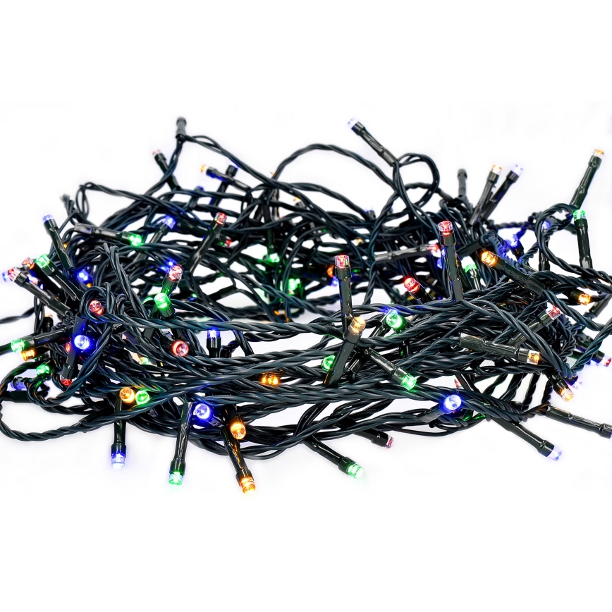 Brilagi - Guirlande lumineuse LED d'extérieur, 150 LED, 8 fonctions, 18 m, IP44, multicolore