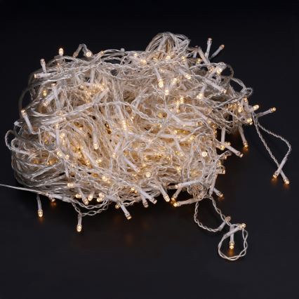 Brilagi - Guirlande lumineuse LED d'extérieur pour Noël 400 LED, 8 fonctions, 23 m, IP44, blanc chaud