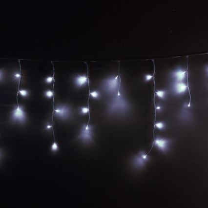 Brilagi - Guirlande lumineuse LED d'extérieur pour Noël 400 LED / 8 fonctions, 23 m, IP44, blanc froid