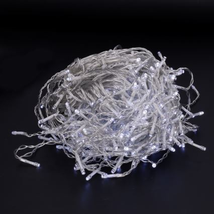 Brilagi - Guirlande lumineuse LED d'extérieur pour Noël 400 LED / 8 fonctions, 23 m, IP44, blanc froid