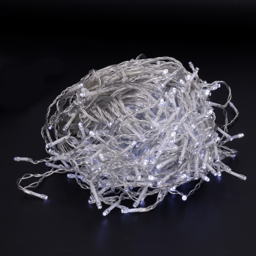 Brilagi - Guirlande lumineuse LED d'extérieur pour Noël 400 LED / 8 fonctions, 23 m, IP44, blanc froid