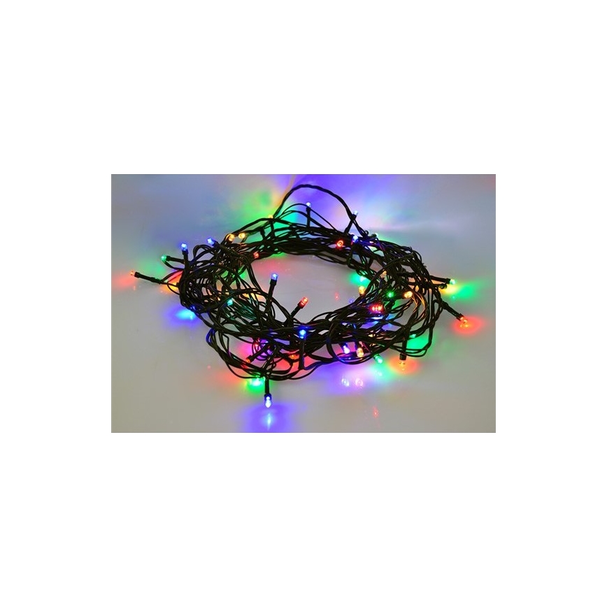 Brilagi - Guirlande lumineuse LED extérieure 100 LED, 8 modes, 13 m, IP44, multicolore