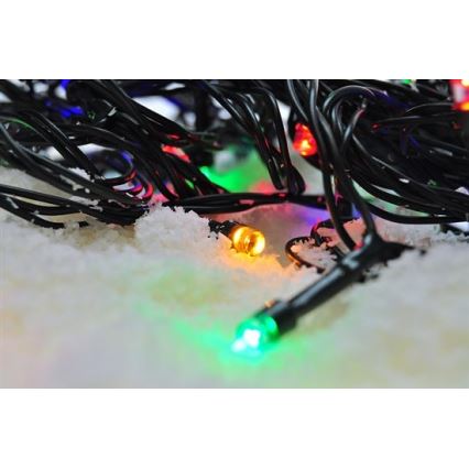 Brilagi - Guirlande lumineuse LED extérieure 100 LED, 8 modes, 13 m, IP44, multicolore