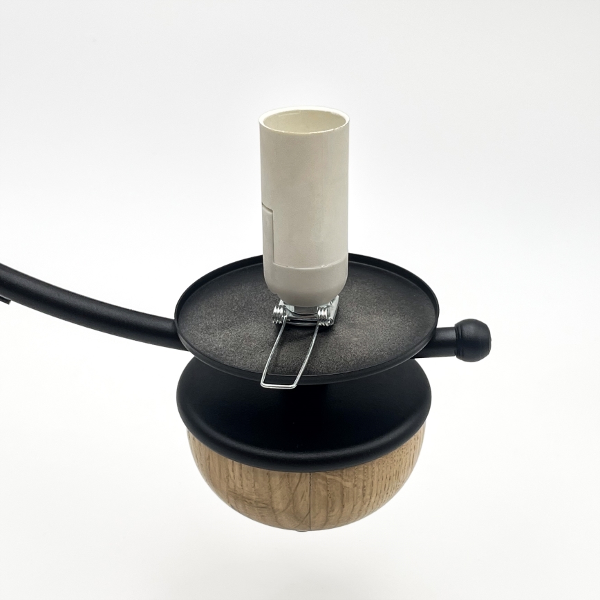 Brilagi - Hanglamp aan een ketting COTTAGE 3xE14/40W/230V beuken/bruin
