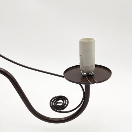 Brilagi - Hanglamp aan een ketting COTTAGE 3xE14/40W/230V bruin