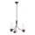Brilagi - Hanglamp aan een ketting COTTAGE 3xE14/40W/230V eiken/wit