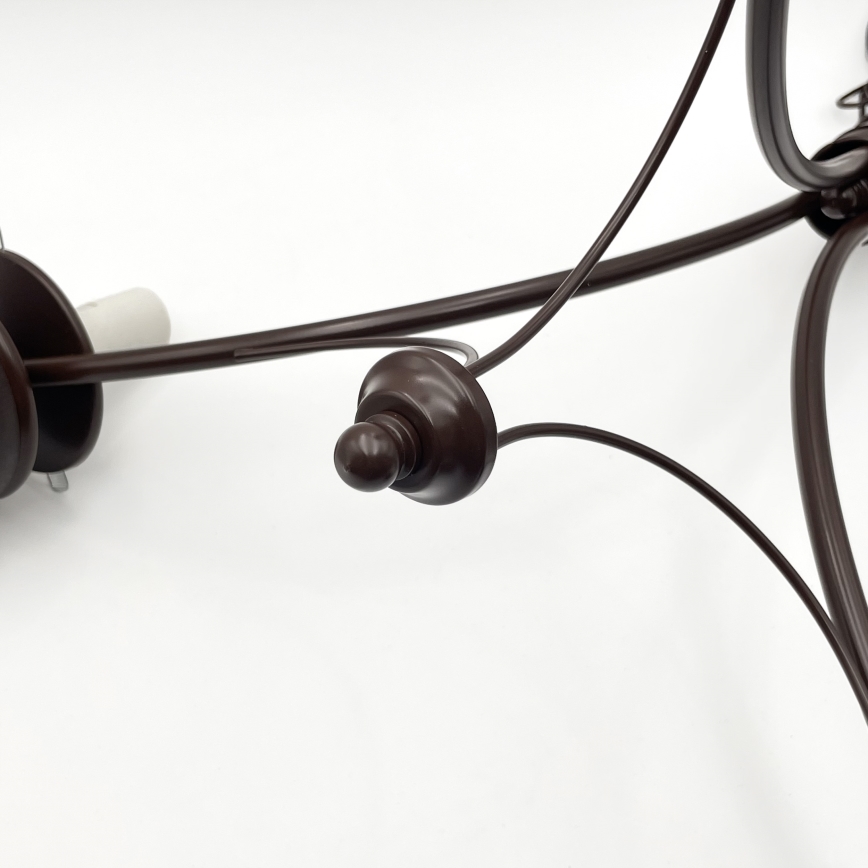 Brilagi - Hanglamp aan een ketting COTTAGE 3xE14/40W/230V eiken/wit