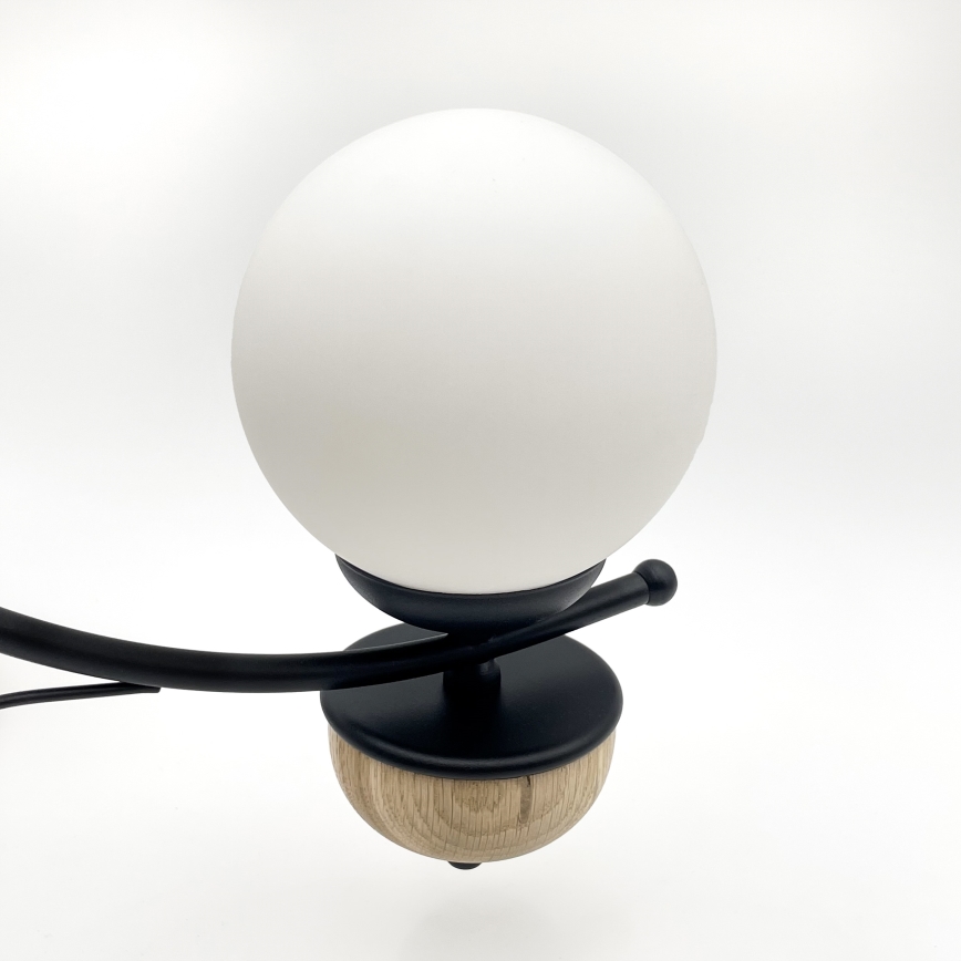 Brilagi - Hanglamp aan een ketting COTTAGE 3xG9/40W/230V beuken/wit