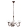 Brilagi - Hanglamp aan een ketting COTTAGE 3xG9/40W/230V bruin/wit