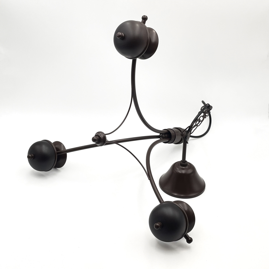 Brilagi - Hanglamp aan een ketting COTTAGE 3xG9/40W/230V eiken/wit