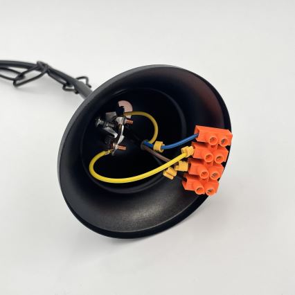 Brilagi - Hanglamp aan een ketting COTTAGE 3xG9/40W/230V zwart/wit