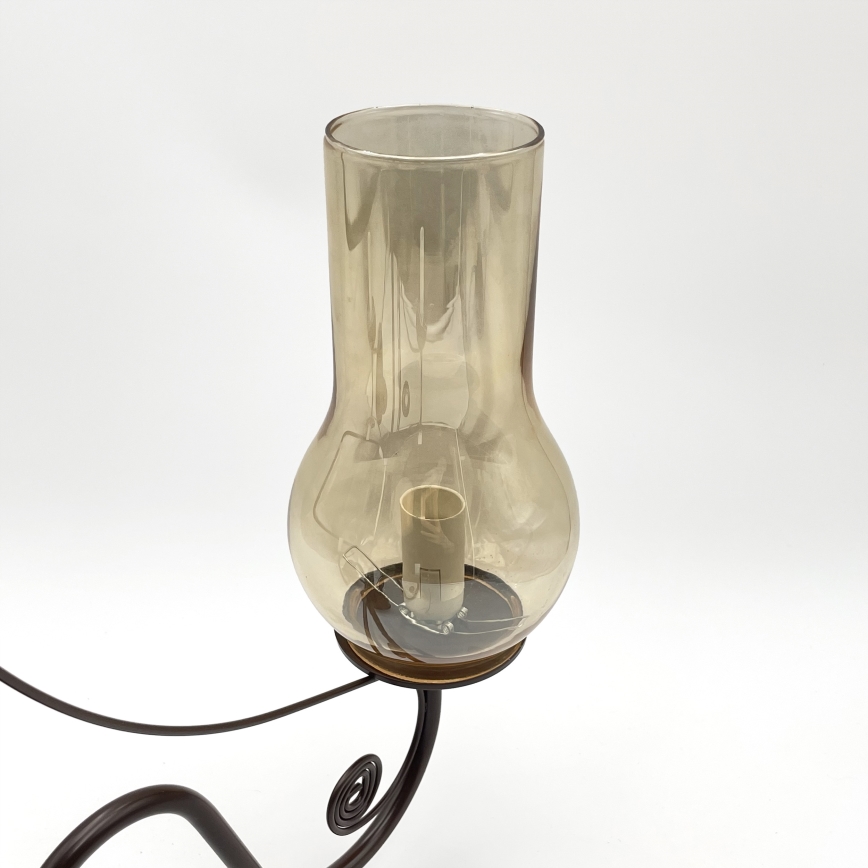 Brilagi - Hanglamp aan een ketting COTTAGE 5xE14/40W/230V bruin