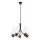 Brilagi - Hanglamp aan een ketting COTTAGE 5xE14/40W/230V eiken/wit