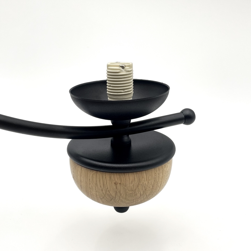 Brilagi - Hanglamp aan een ketting COTTAGE 5xG9/40W/230V beuken/wit