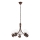 Brilagi - Hanglamp aan een ketting COTTAGE 5xG9/40W/230V eiken/wit