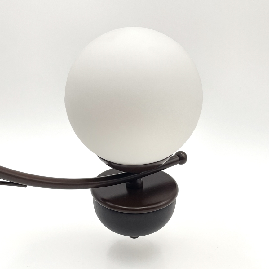 Brilagi - Hanglamp aan een ketting COTTAGE 5xG9/40W/230V eiken/wit