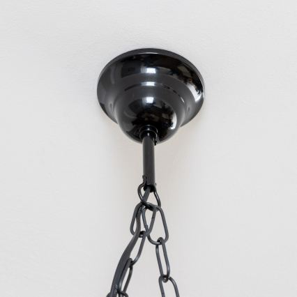 Brilagi - Hanglamp aan een ketting QUEEN 2xE14/40W/230V beuken/walnoot