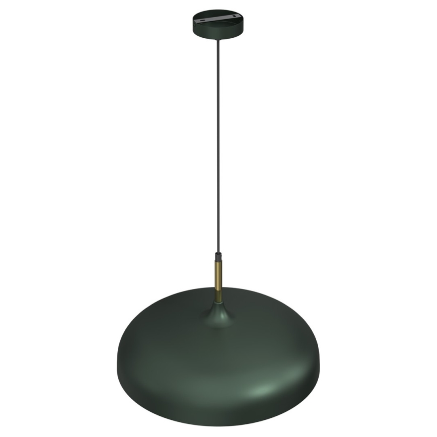 Brilagi - Hanglamp aan een koord ABRAHAM 1xE27/60W/230V diameter 45 cm groen