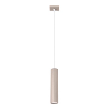 Brilagi - Hanglamp aan een koord CRESTO 1xGU10/10W/230V taupe