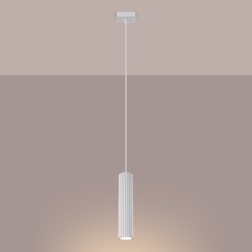 Brilagi - Hanglamp aan een koord CRESTO 1xGU10/10W/230V wit