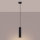 Brilagi - Hanglamp aan een koord CRESTO 1xGU10/10W/230V zwart