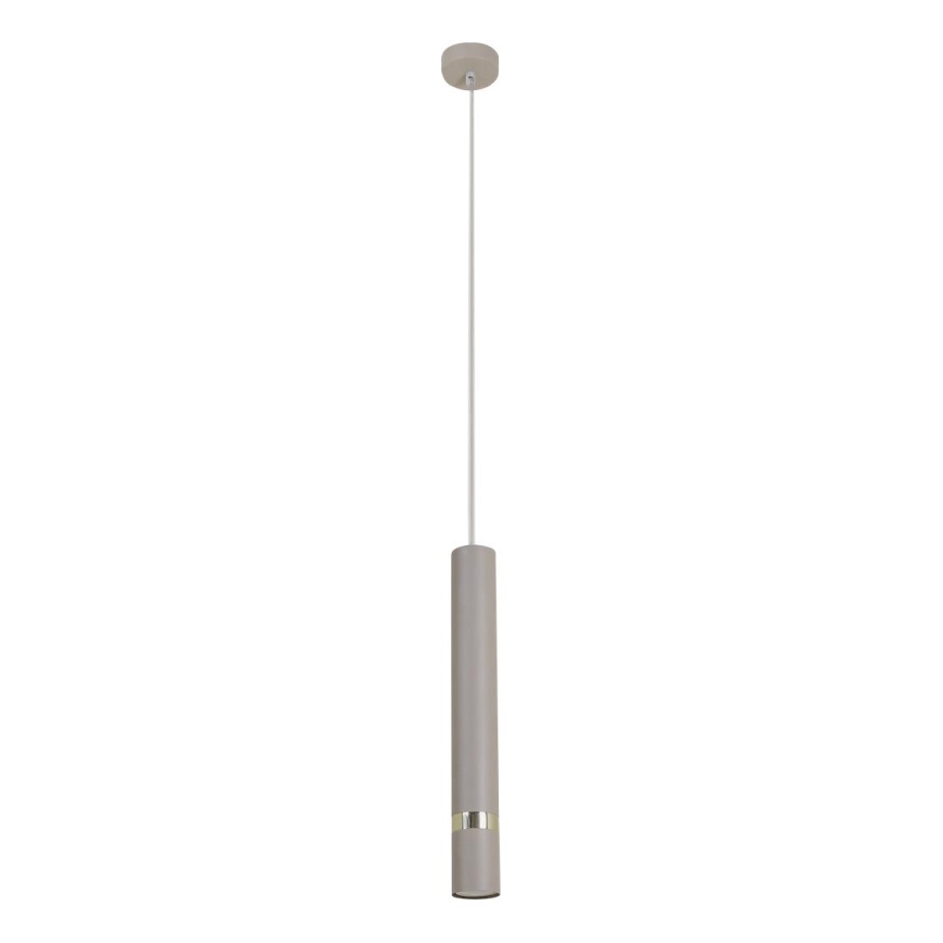 Brilagi - Hanglamp aan een koord POKER 1xGU10/25W/230V beige/goud