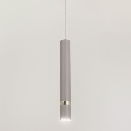 Brilagi - Hanglamp aan een koord POKER 1xGU10/25W/230V beige/goud