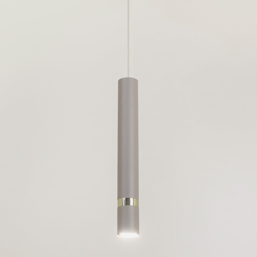 Brilagi - Hanglamp aan een koord POKER 1xGU10/25W/230V beige/goud