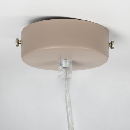 Brilagi - Hanglamp aan een koord POKER 1xGU10/25W/230V beige/goud
