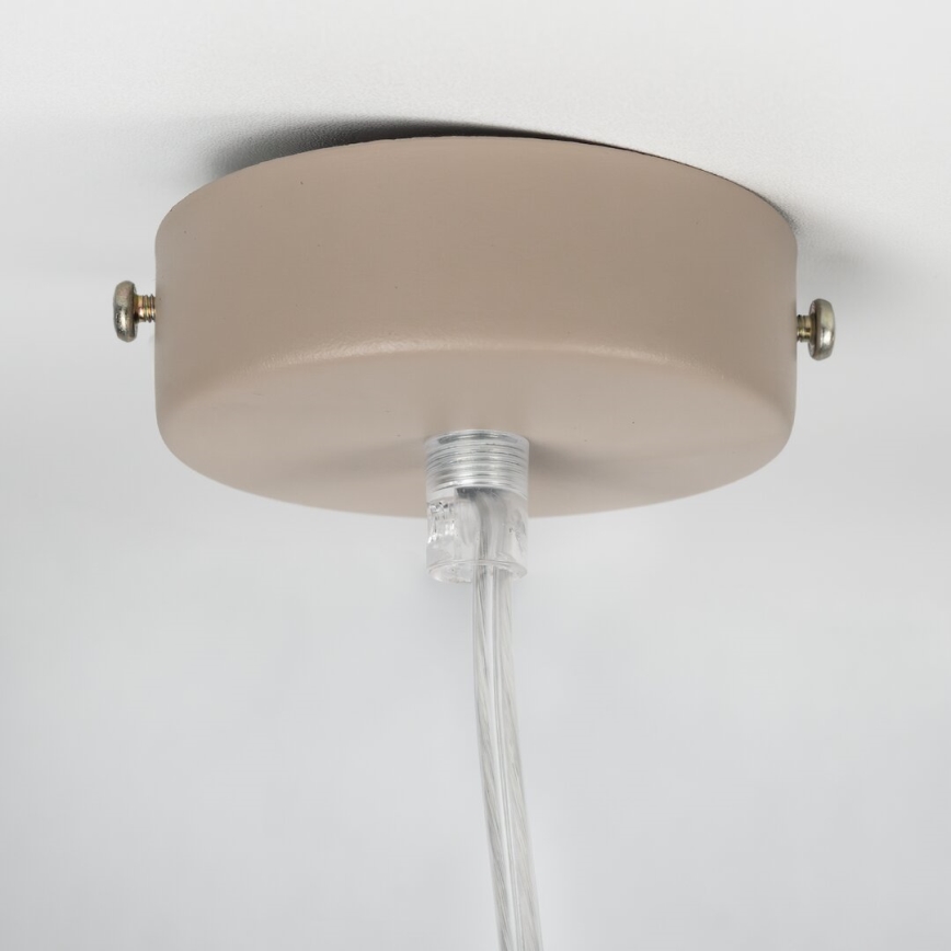 Brilagi - Hanglamp aan een koord POKER 1xGU10/25W/230V beige/goud