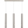 Brilagi - Hanglamp aan een koord POKER 3xGU10/25W/230V beige/goud