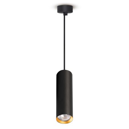 Brilagi - Hanglamp aan een koord SELE 1xGU10/30W/230V zwart/goud