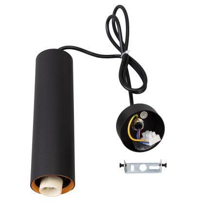 Brilagi - Hanglamp aan een koord SELE 1xGU10/30W/230V zwart/goud