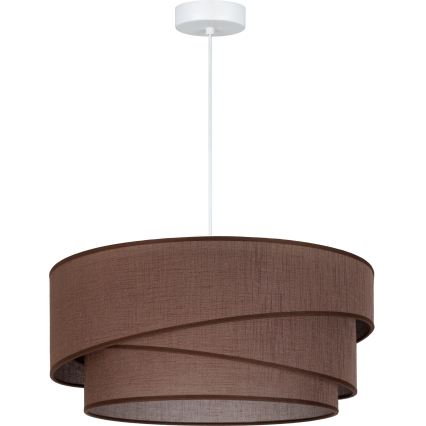 Brilagi - Hanglamp aan kabel ARROW 1xE27/60W/230V Ø 45 cm bruin