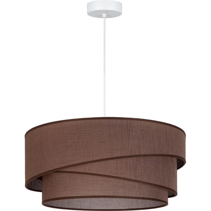 Brilagi - Hanglamp aan kabel ARROW 1xE27/60W/230V Ø 45 cm bruin