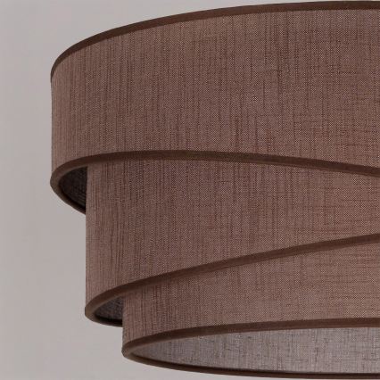 Brilagi - Hanglamp aan kabel ARROW 1xE27/60W/230V Ø 45 cm bruin