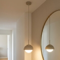 BRILAGI - Hanglamp aan kabel COSMO 1xE27/60W/230V Ø 18 cm beige/goud